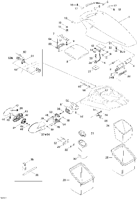 09- Front Storage Compartment