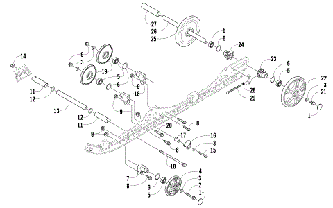 IDLER WHEEL ASSEMBLY