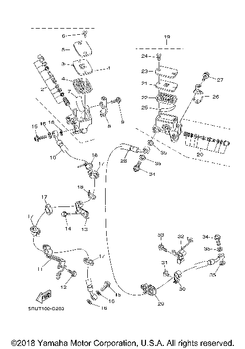 FRONT MASTER CYLINDER