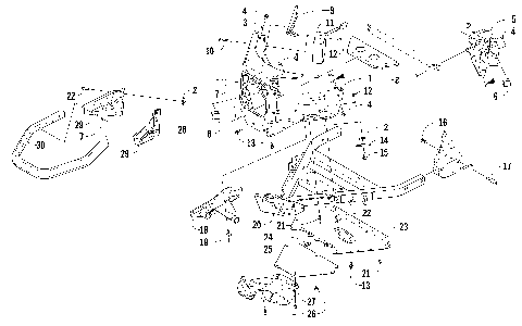 FRONT BUMPER AND FRAME ASSEMBLY [95130]