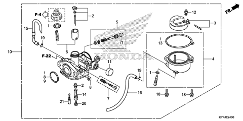 CARBURETOR (CRF110F-'18)