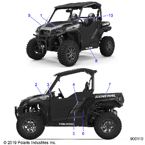 BODY, DECALS - G20GXD99AP (900110)