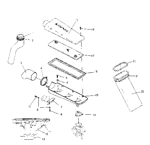 AIR VENT SLT 750 B954170 (4930563056B007)