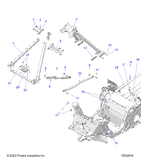CHASSIS, CHASSIS ASM. and OVER STRUCTURE - S24TLC8RS/8RE (C601608)