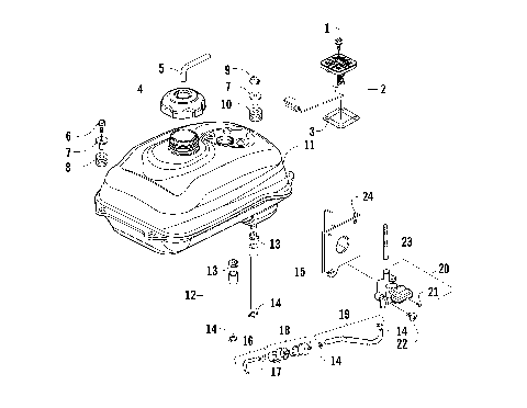 GAS TANK ASSEMBLY [89386]