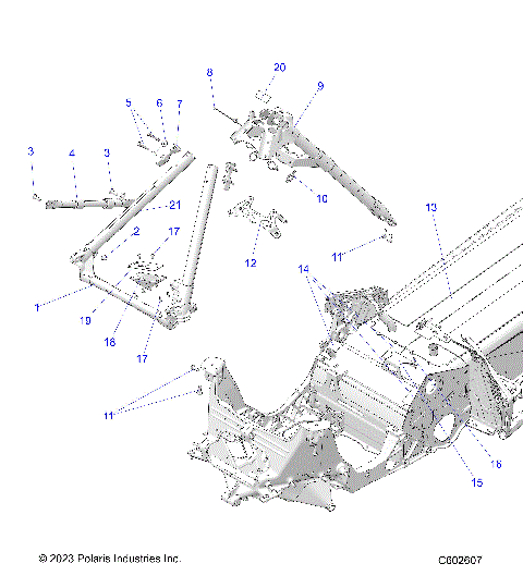 CHASSIS, CHASSIS ASM. and OVER STRUCTURE - S25TFM8RS (C602607)