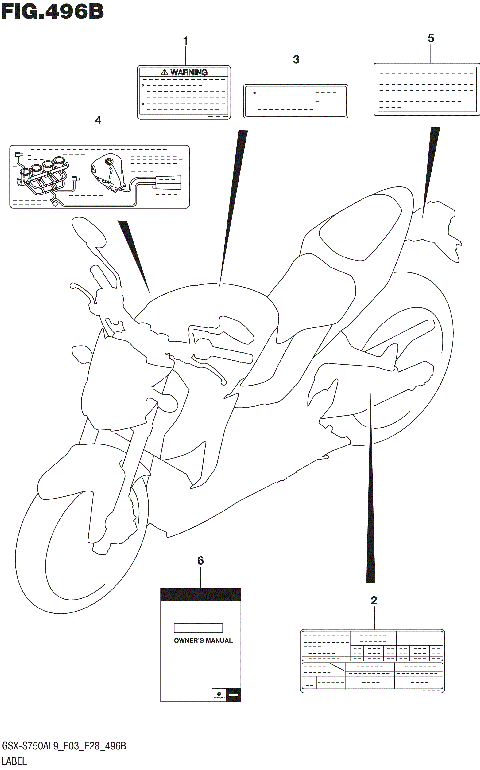 LABEL (GSX-S750ZL9 E33)