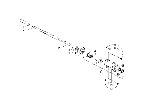 REAR AXLE ASSEMBLY [87698]