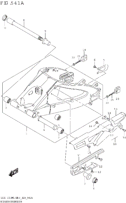 REAR SWINGINGARM