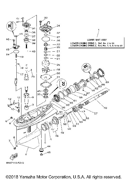 LOWER CASING DRIVE 1