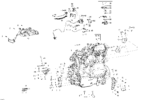 01- Engine And Engine Support - 1200 4-TEC