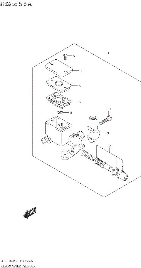 REAR MASTER CYLINDER