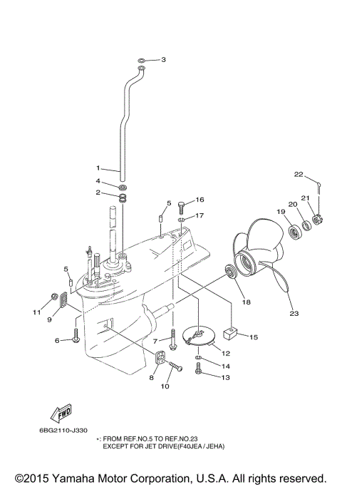 LOWER CASING DRIVE 2