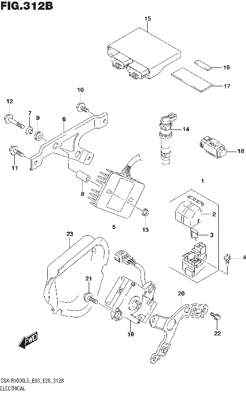 ELECTRICAL (GSX-R1000L6 E28)