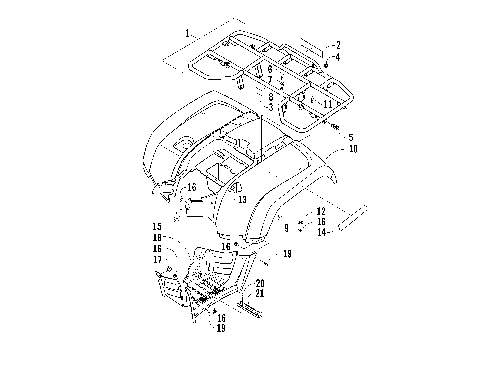 REAR BODY PANEL ASSEMBLY [86974]