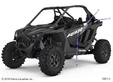 BODY, DECALS, GRAPHICS - Z20RAE92AH/BH/AT/BT (900113)