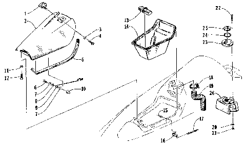 HATCH COVER AND STORAGE TRAY [72659]