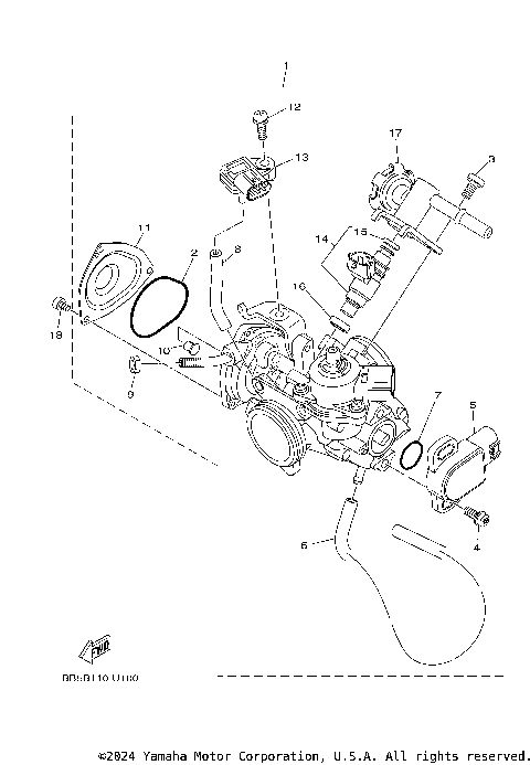 THROTTLE BODY ASSY 1