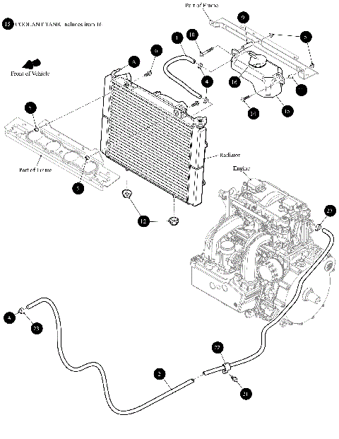 COOLANT HOSE [302529]