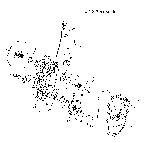 CHAINCASE - S07MX4CS/CE (49SNOWCHAINCASE07440IQ)