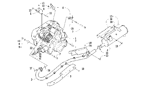 ENGINE AND EXHAUST [83090]