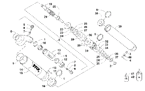 FRONT SUSPENSION SHOCK ABSORBER [99114]