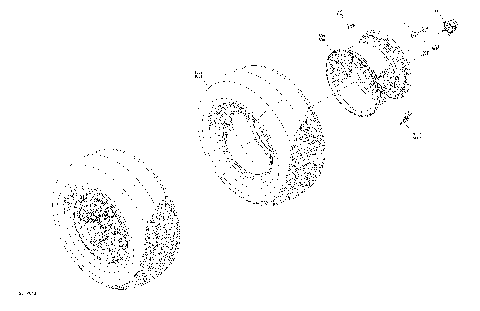 04- Drive - Rear Wheels  - XT - Except Europe