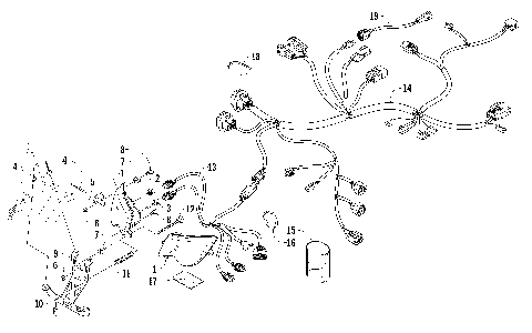 HEADLIGHT AND WIRING ASSEMBLY [93854]