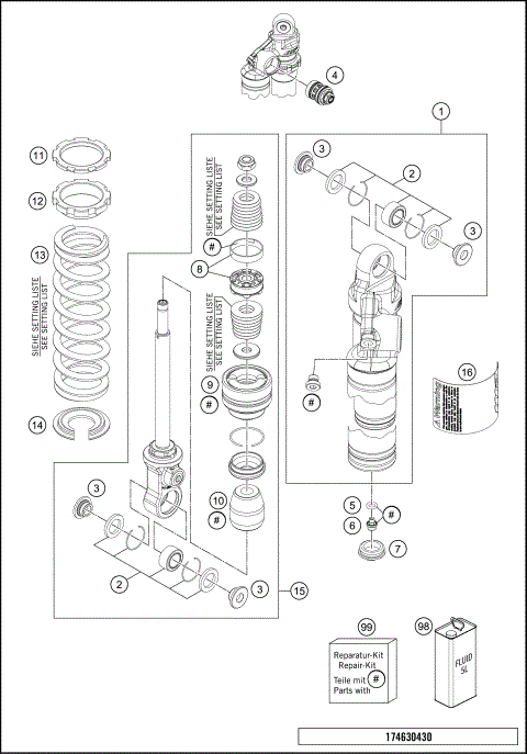 MONOSHOCK DISASSEMBLED