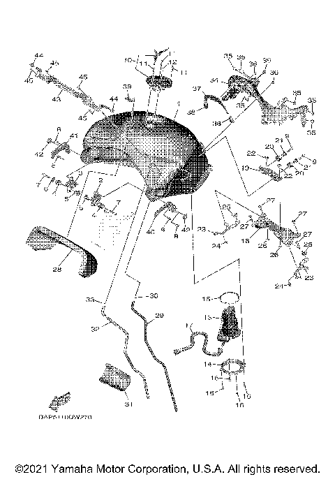FUEL TANK 1 (FOR U49)