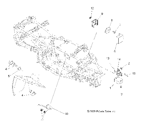 ELECTRICAL, REGULATOR, CDI and COIL - A09GP52AA (49ATVELECT09OUT525)