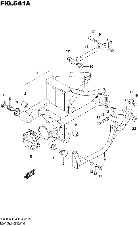 REAR SWINGINGARM