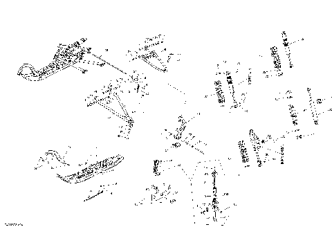 07- Front Suspension And Ski - All Models