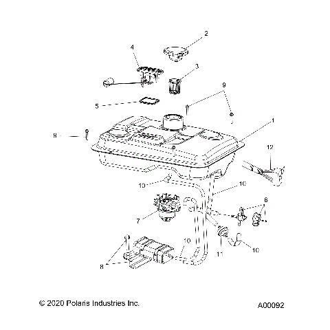 FUEL SYSTEM - P24GDGENA (A00092)