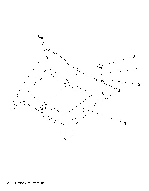 BODY, HOOD LATCH - R15RUAD1AA (49RGRLATCH151KD)