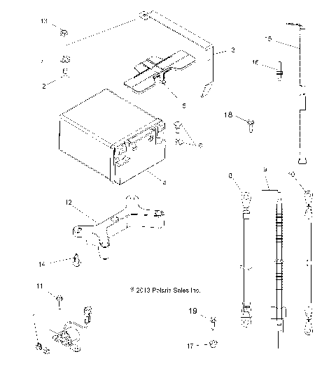 ELECTRICAL, BATTERY - A14ZN55TA (49ATVBATTERY14SP550)