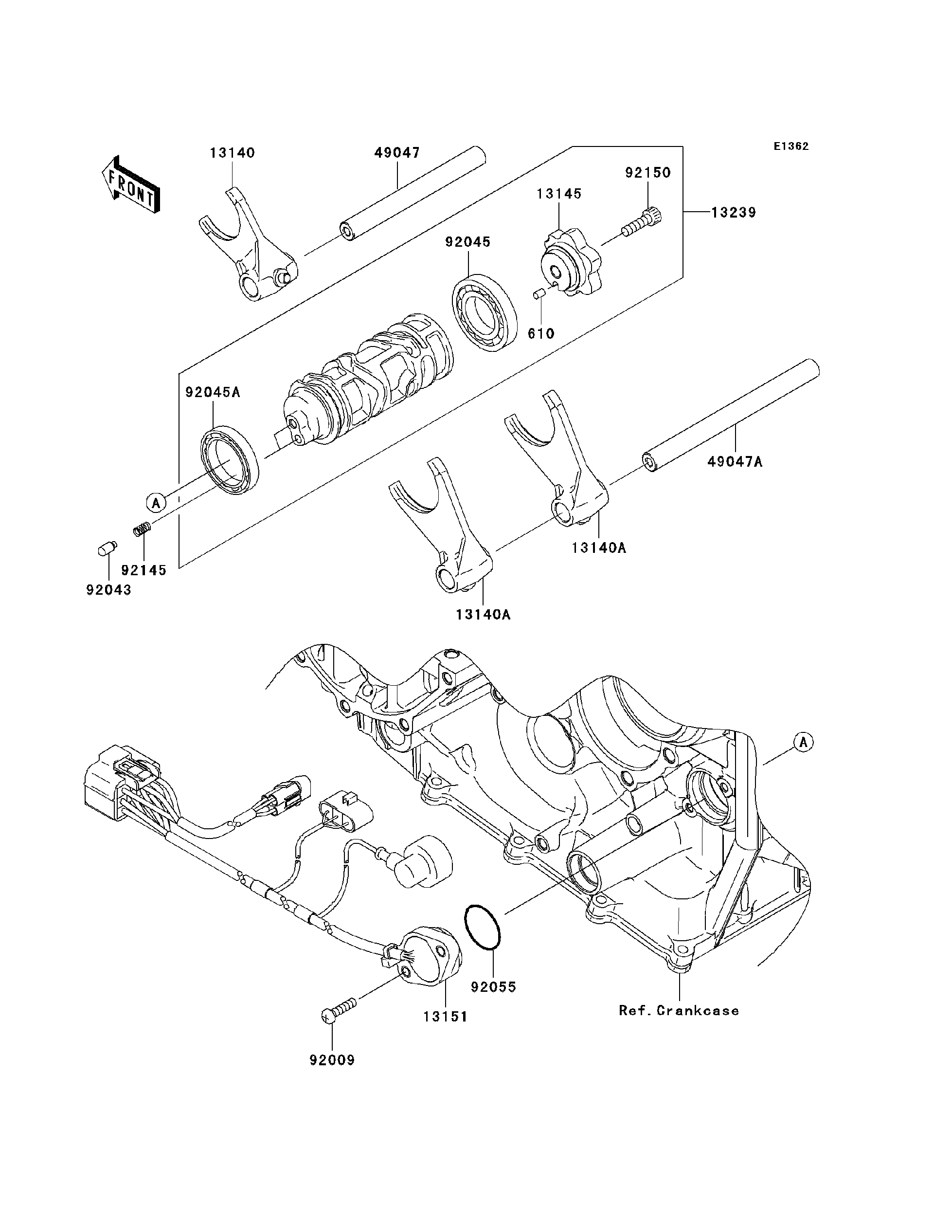 2007 Kawasaki Motorcycles Parts-Finder Diagrams | Hankster's