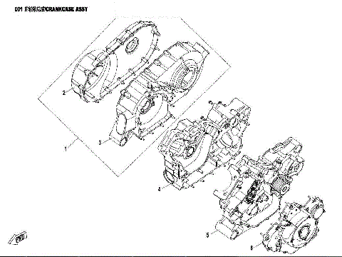 CRANKCASE ASSY