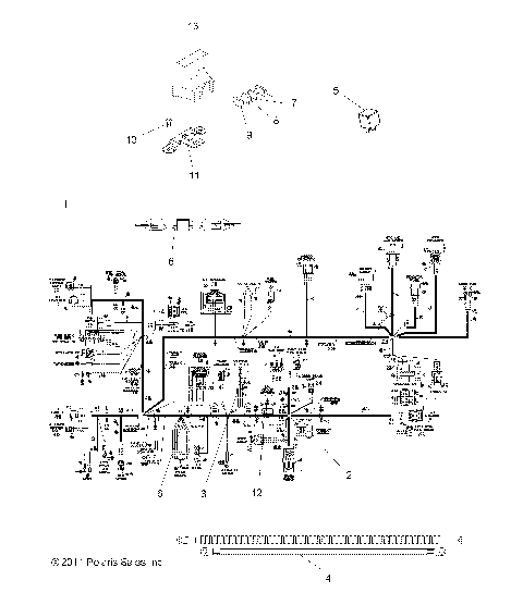 ELECTRICAL, HARNESSES - A11DH50FX (49ATVHARNESS11SPTRG500I)