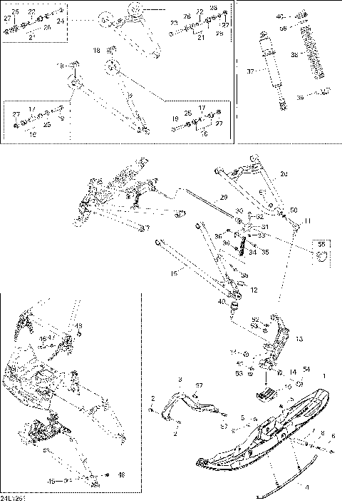 07- Front Suspension And Ski