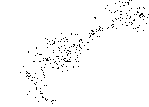 08- Rear Suspension RAVE - 600HO E-TEC - RS (39L1809a)