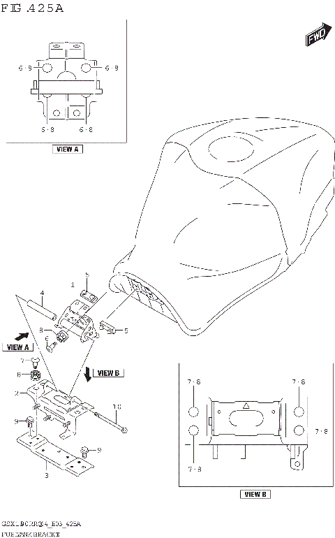 FUEL TANK BRACKET