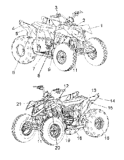 BODY, DECALS - A08KA09AB/AC/AD (49ATVDECAL08OUT90)