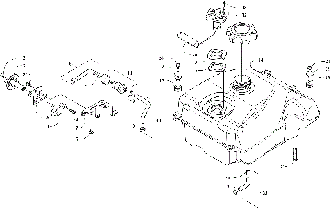 GAS TANK ASSEMBLY [305718]