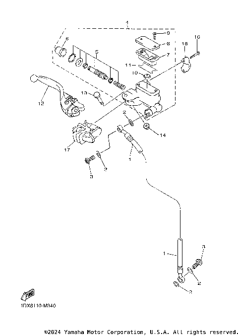 FRONT MASTER CYLINDER
