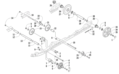 IDLER WHEEL ASSEMBLY