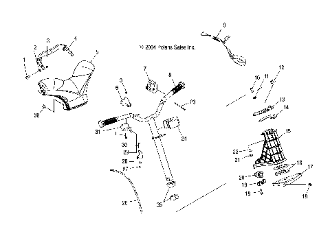 STEERING - W045304CA/IA/CB/IB/CC/IC (4990559055A10)