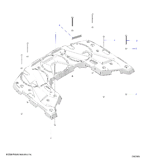 BODY, REAR RACK - A25SEE57F1/C1/C2/E1/E2 (C102680)