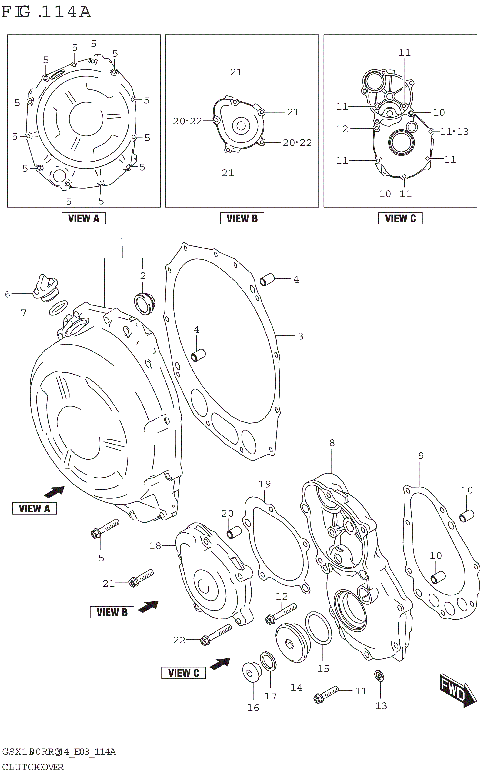 CLUTCH COVER