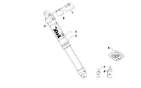 FRONT SUSPENSION SHOCK ABSORBER [102270]